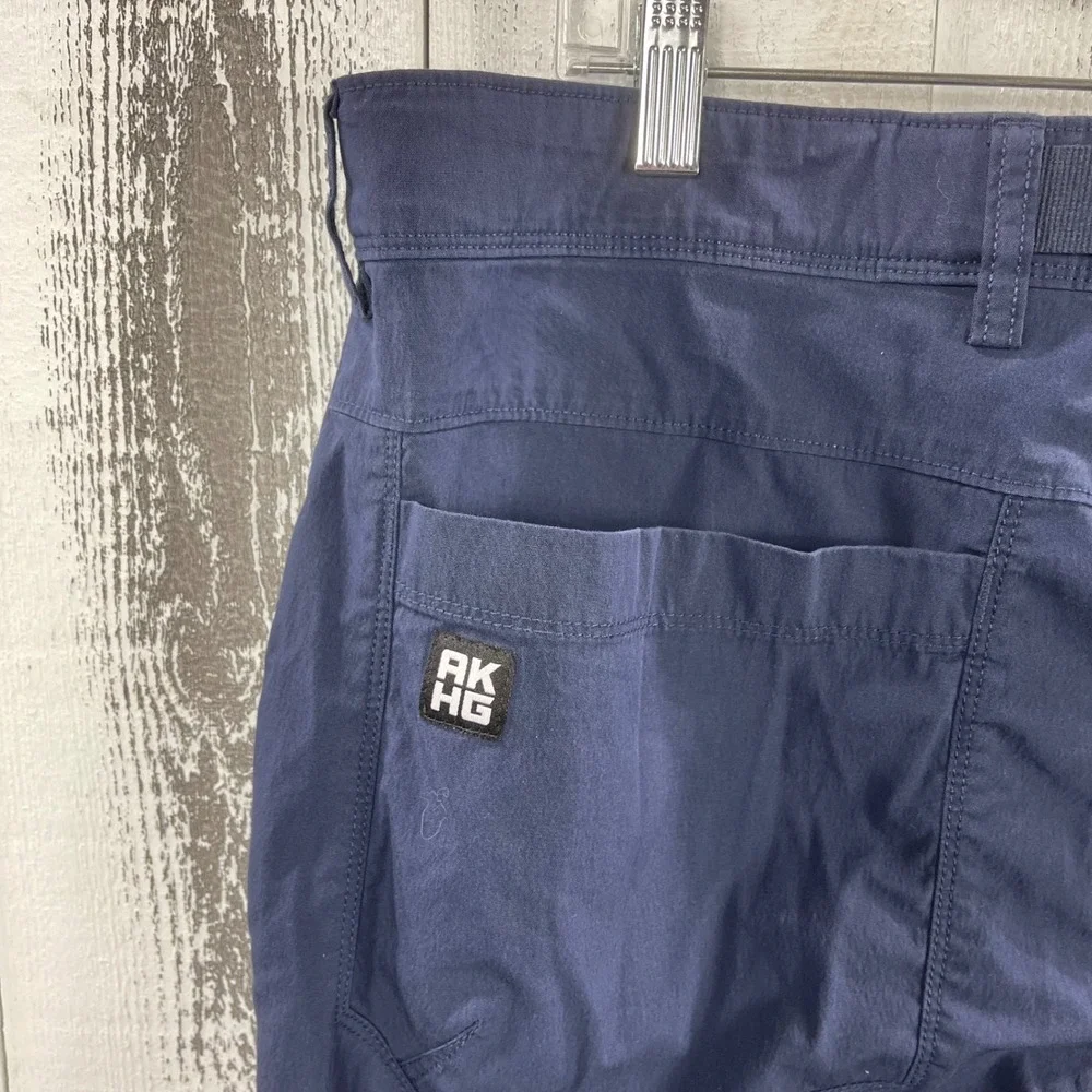 Alaskan Hardgear Pants Men's‎ 36x30 Standard Fit Navy Blue Belted